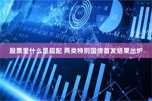 股票里什么是超配 两类特别国债首发结果出炉