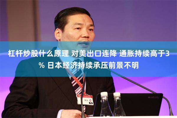 杠杆炒股什么原理 对美出口连降 通胀持续高于3% 日本经济持续承压前景不明