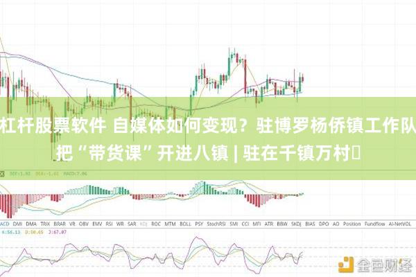杠杆股票软件 自媒体如何变现？驻博罗杨侨镇工作队把“带货课”开进八镇 | 驻在千镇万村㉟