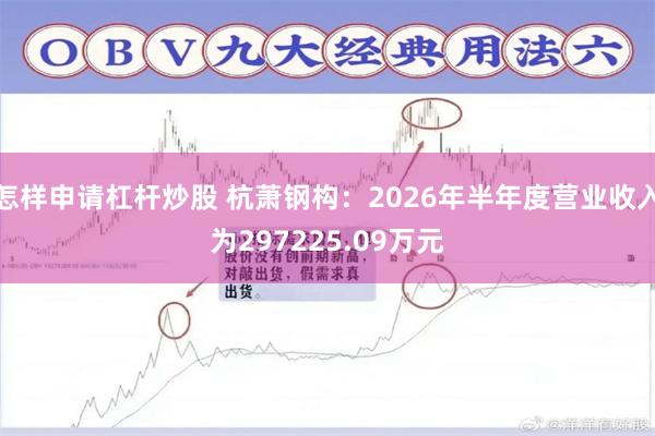 怎样申请杠杆炒股 杭萧钢构:2026年半年度营业收入为297225.09万元