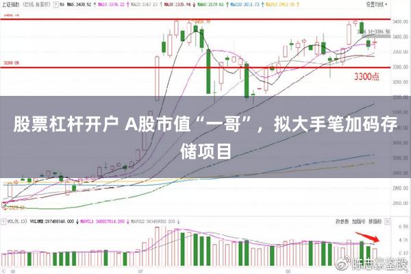 股票杠杆开户 A股市值“一哥”，拟大手笔加码存储项目