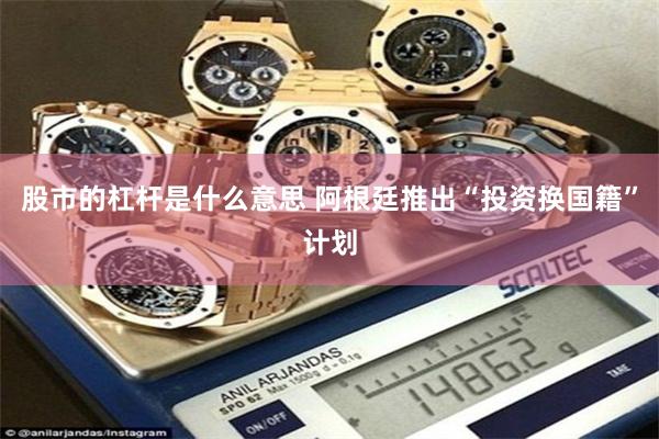股市的杠杆是什么意思 阿根廷推出“投资换国籍”计划