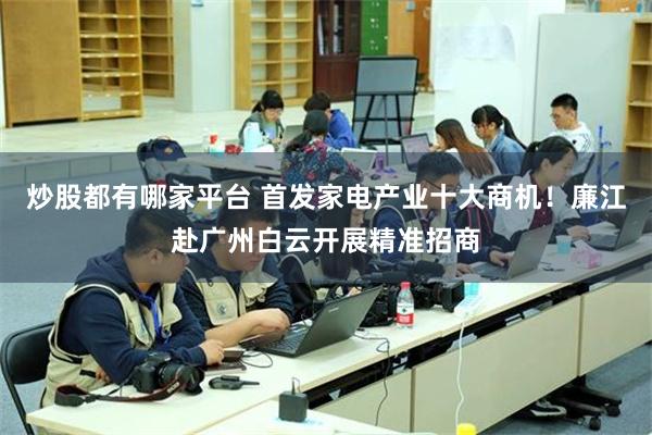 炒股都有哪家平台 首发家电产业十大商机!廉江赴广州白云开展精准招商