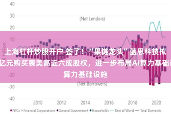 上海杠杆炒股开户 签了！“果链龙头”蓝思科技拟1.7亿元购买裴美高近六成股权，进一步布局AI算力基础设施